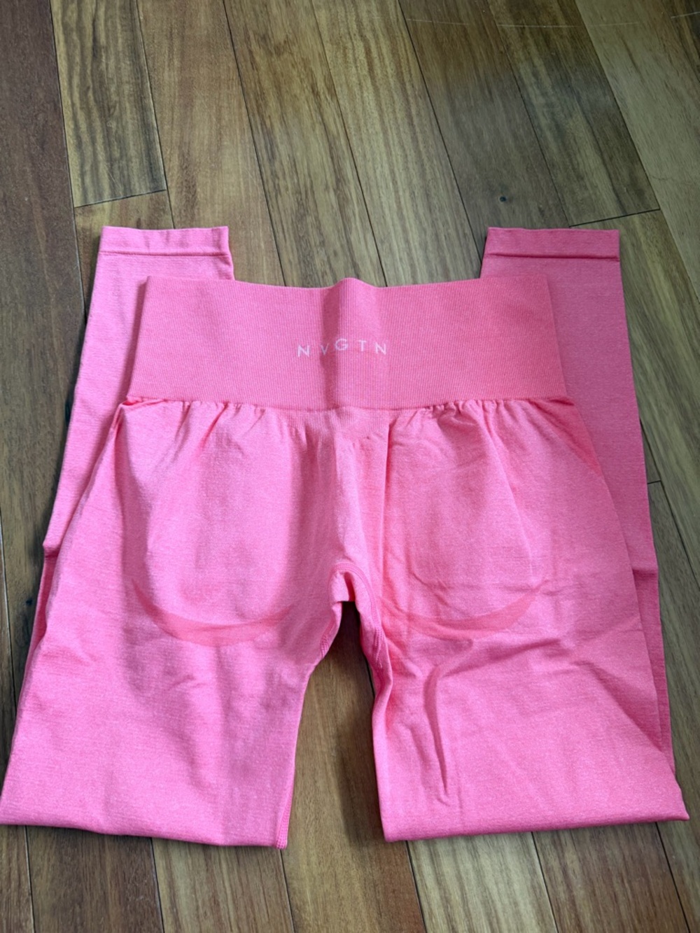 NVGTN Pink Contour Seamless Leggings